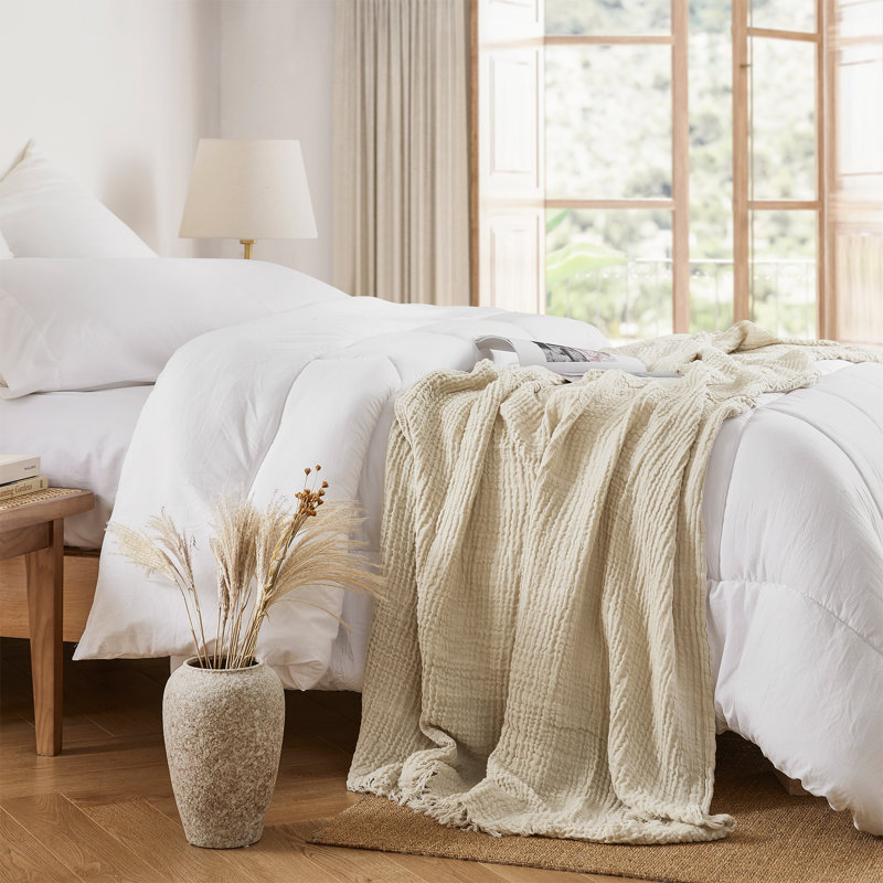 Plain Weave / Muslin Throw Blanket