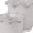 Planter Ceramic Scalloped Rim Ribbed Design Set Of 2-1052548935