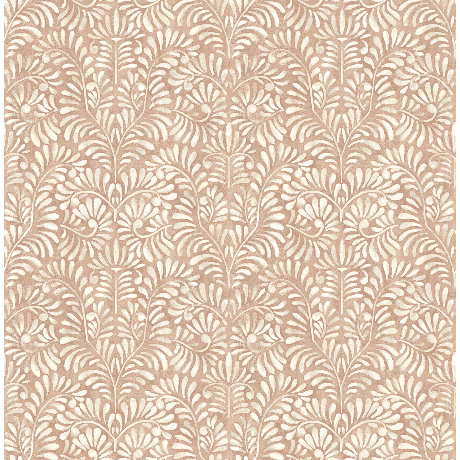 Cedric Floral Wallpaper, Red