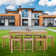 8 - Person Teak Wood Patio Dining Set with Rectangular Table