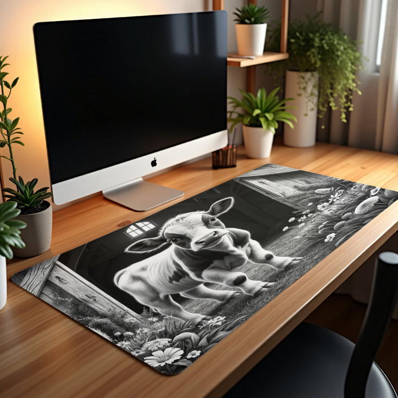Polyester Desk Pad, 23.6x13.8
