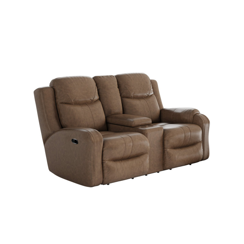 Causeuse inclinable avec porte-gobelets Marvel, Marron foncé