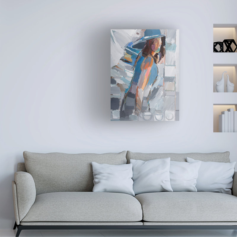 Art sur toile, Hooshang Khorasani, H 19 po x l 14 po