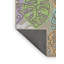 Tapis orange à motif/gris/vert-1168087980