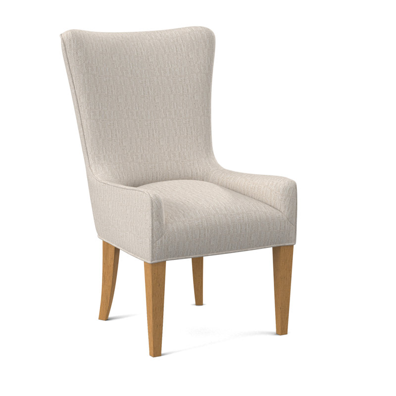 Chaise de salle à manger Providence - sans jupe, Ambre, Viscose brume blanche