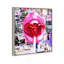 Oliver Gal Vibrant Wild Pop Fashion - Hand-Applied Glass Coat Framed Canvas Art-440966074-440965958
