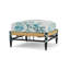 Low Country Square Outdoor Ottoman Patio Ottoman-1283282399
