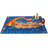 Alphabet Noah's Voyage Tufted Blue Area Rug-50259942