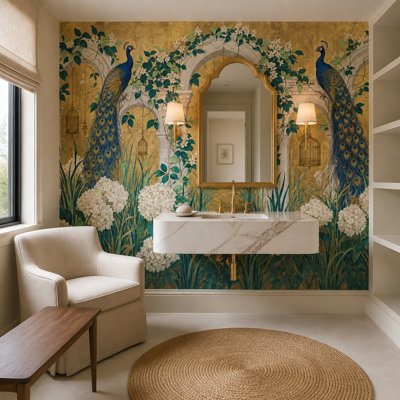 Papier peint Peacock Garden