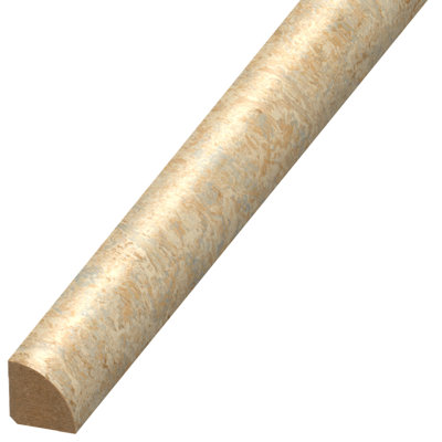 Manufactured Wood 0.75" Thick x 0.75" Wide x 94" Length Quarter Round