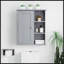 Armoire de rangement au-dessus de la toilette-22791087