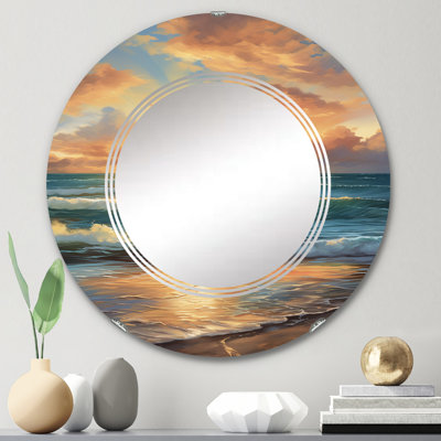Decollete - Miroir mural rond