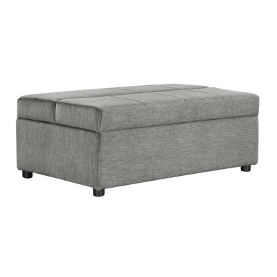 Twin Size Folding Ottoman Sleeper Bed With Mattress Convertible Guest Bed