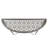 Savanna 45'' Glass Top Console Table