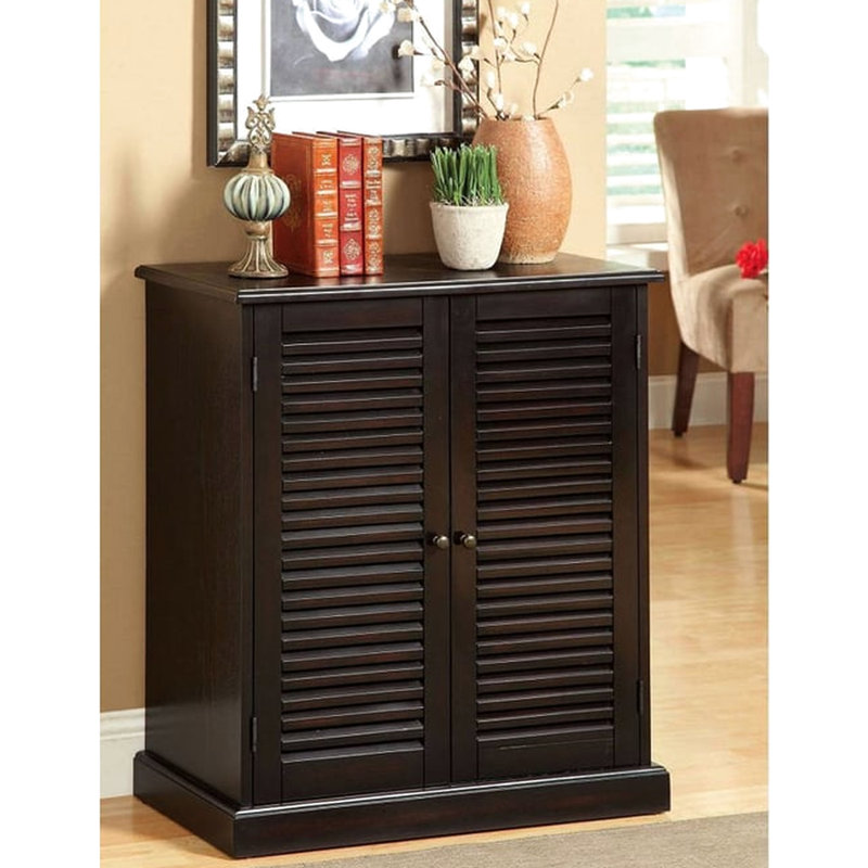 Armoire à chaussures en bois massif et coloré avec fonction de tablette réglable et rangement de couleur moderne pour les pièces principales