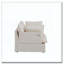 Fauteuil d'appoint surdimensionné en chenille 47,2 po Chenille Fabirc-1909611560