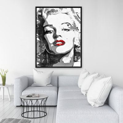 Marilyn Monroe Print On Canvas