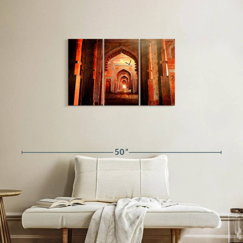 Arches de Fatehpur Sikri, H 20 po x l 33 po