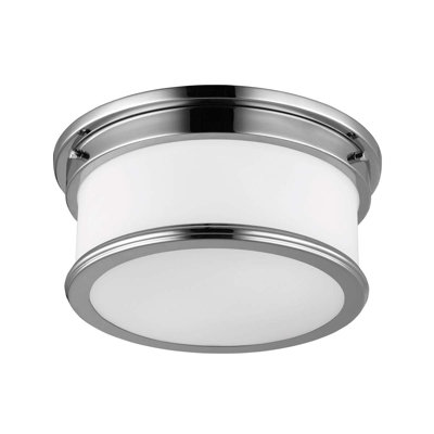 Ember Glass Flush Mount