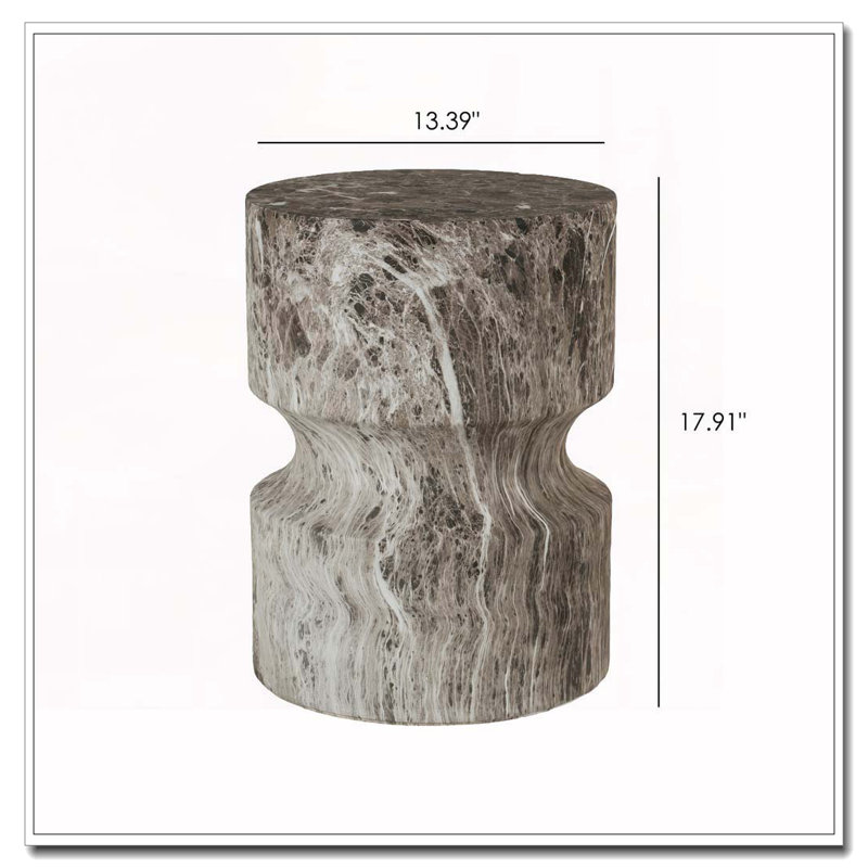 Outdoor Patio Accent Table Side