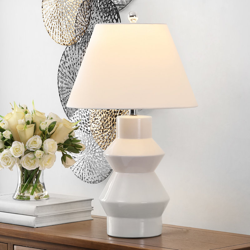 Kelia 5" White Table Lamp