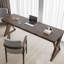 Bureau moderne et simple en bois massif-845975407
