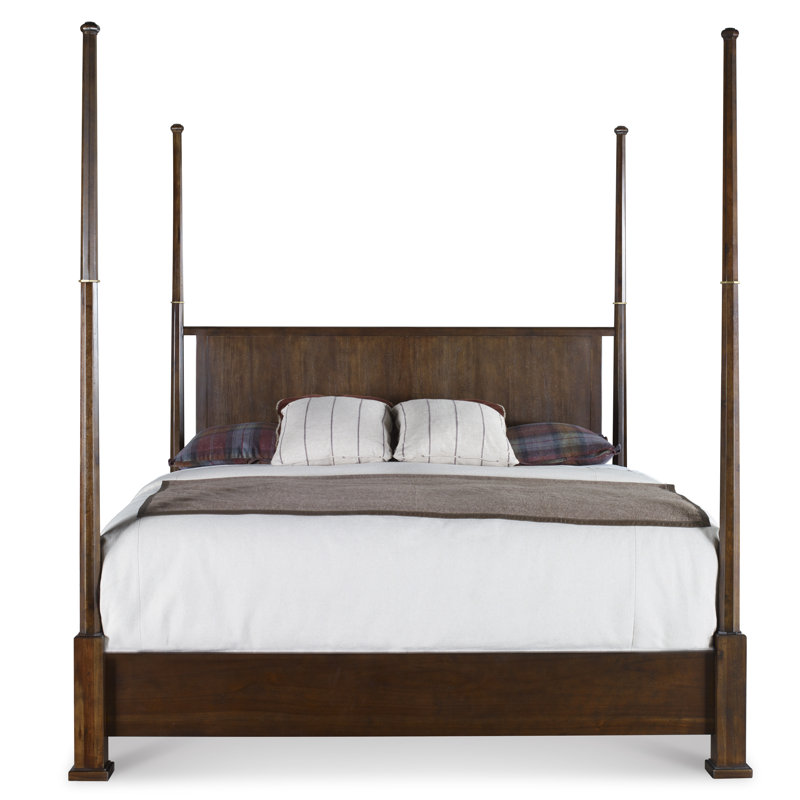 Monarch Linen Four Poster Bed