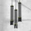 Bryahna 3 - Light Black Cluster Pendant