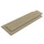 144 planches de terrasse en composite 144 po x 5,4 po (5 pièces) -Inclut les accessoires d'installation-121325062-118726783