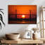 Coucher de soleil sur le pont Lilie-111859569