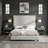 Arale Channeled Upholstered Platform Bed-611761628