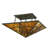 Scottsdale Glass Semi Flush Mount