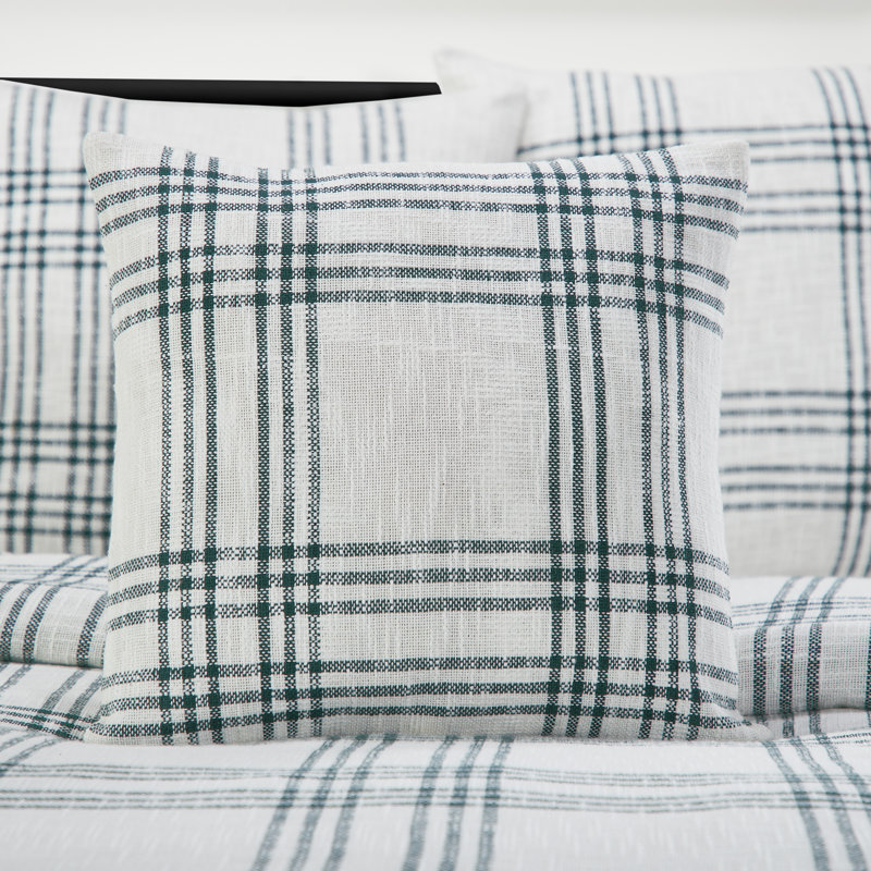 Coussin Attica, Brun clair doré / blanc doux