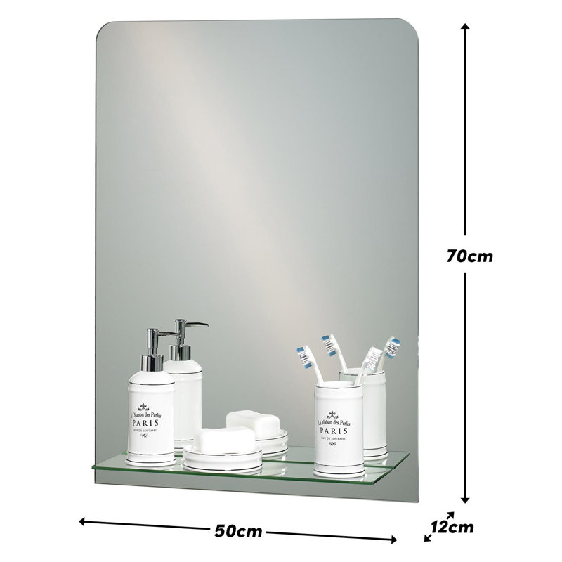Arhab Mirror with Shelves
