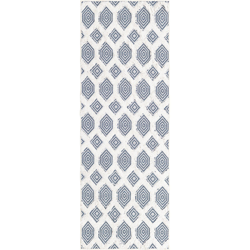 Chapdelaine Cotton Abstract Indoor Rug, Runner 2'3" x 6'