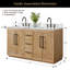 Meuble-lavabo double Eris 60 avec comptoir