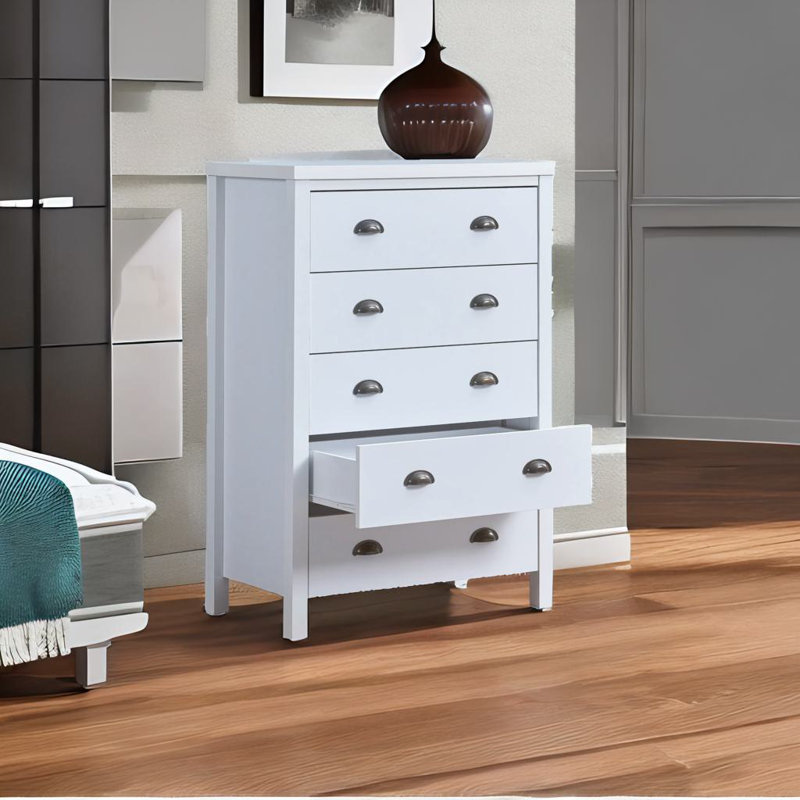 Johnique 5 Drawer Chest With Interlock