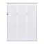 Grand lit escamotable mural avec tablettes