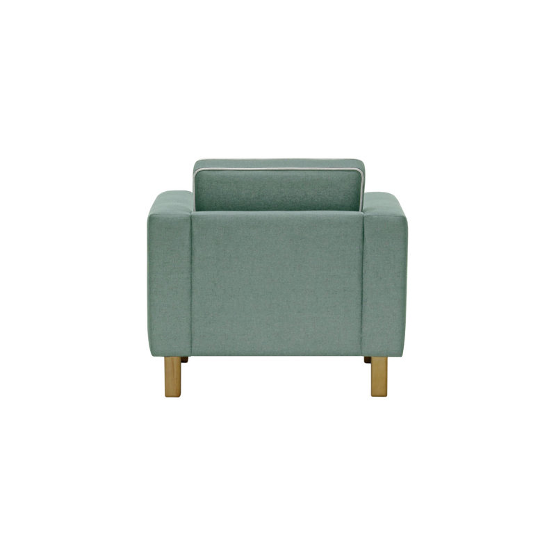 Naranjo Upholstered Armchair, Cablo Green
