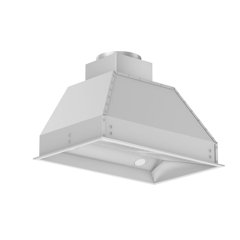 34" Brushed Stainless Steel Outdoor Range Hood Insert