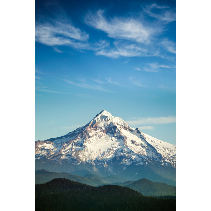 Mount Hood - Wrapped Canvas Print, 30cm H x 20cm W x 3.8cm D