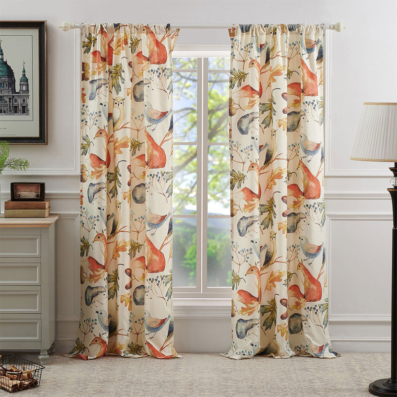 Greenland Home Fashions Willow Window Panel Pair