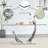 Modern 75" Rectangular Tempered Glass Dining Set-128838089-128838090-128838091