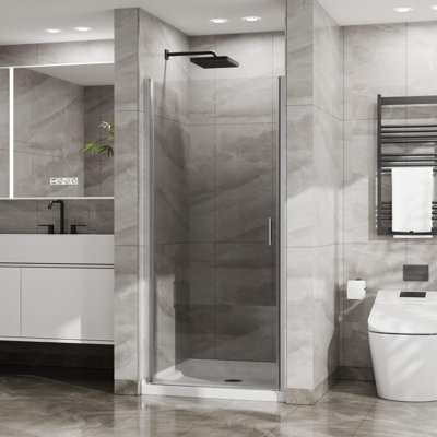 34"W x 72"H Pivoting Shower Door