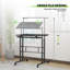 Bureau d'ordinateur avec table inclinable, petit bureau ajustable avec tablette pour bureau-1003639534