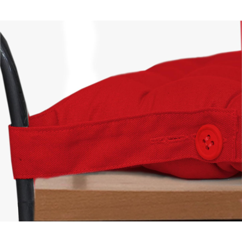Chair Pad Cushion, Red