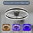 20 inch Low Profile Ceiling Fans with Lights and Remote-1326240417