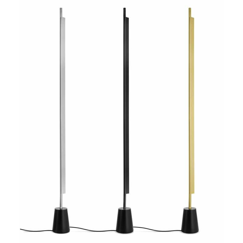 Compendium Floor Lamp, 3000K, Silver