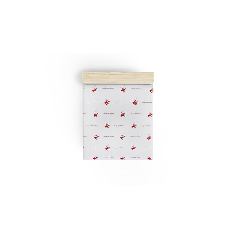 Drap-housse 100% coton Asirgroup, Drap-housse de taille très grand, Blue/White