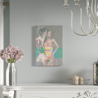 « baining costumes »-impression sur toile tendue
